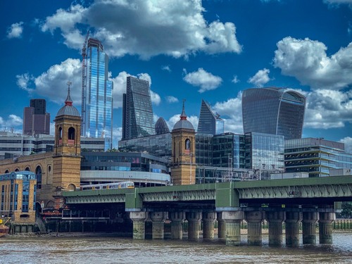 London Skyline - From Bankside, United Kingdom