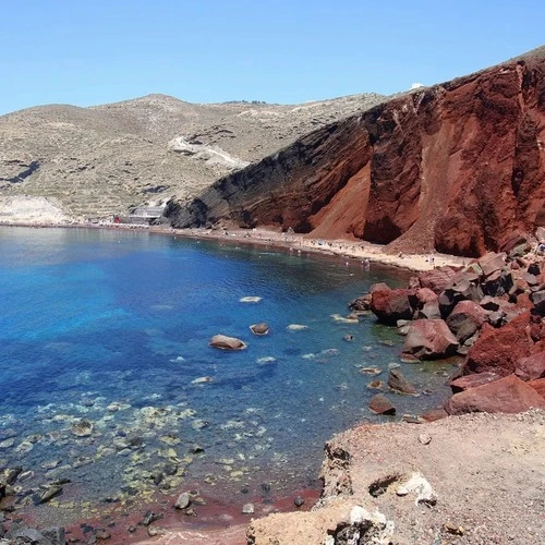 Red beach Akrotiri - Greece