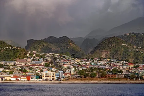 Goodwill Skyline - Aus Ferry, Dominica