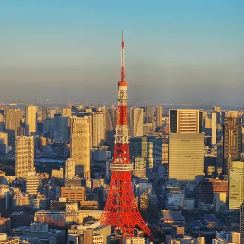 Tokio Tower - Depuis Tokyo City View, Japan