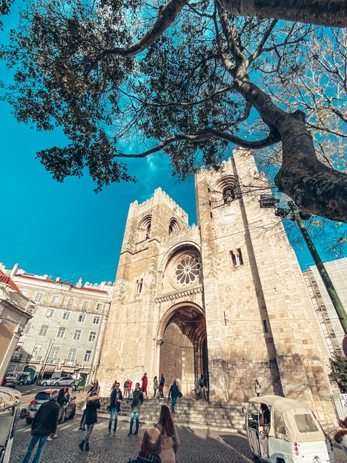 Sé de Lisboa - から Largo da Sé, Portugal