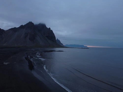 Vestrahorn - Aus Stokksnes - Drone, Iceland