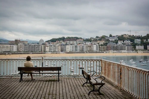 San Sebastián - From Mirador Paseo de los Curas, Spain