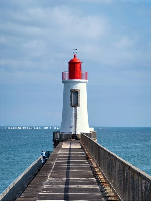 Phare des Sables d’Olonne - Desde Jetée des Sables d’Olonne, France