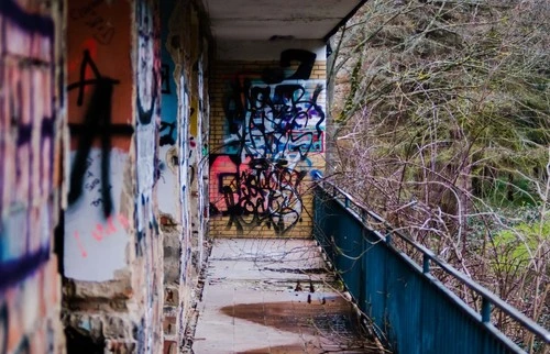 Graffiti Urbex - Desde Balkon, Germany