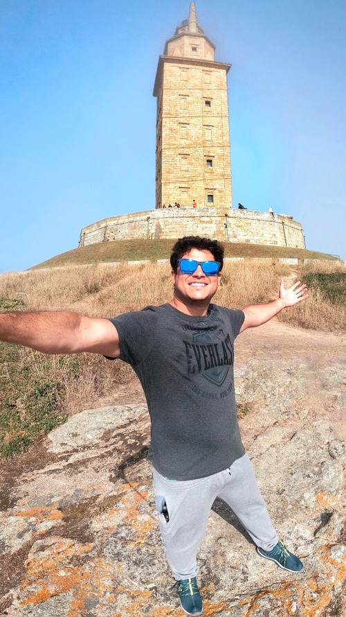Torre de Hércules - From Behind, Spain