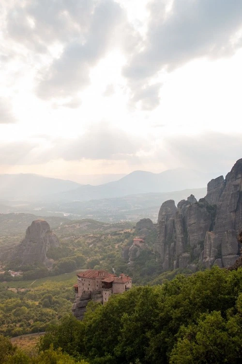 Monastery of Meteora - From Secondary Observation Deck, Greece