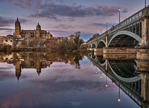 Enrique Estevan Bridge - От Viewpoint, Spain