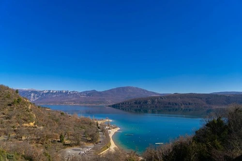 Lac de Sainte-Croix - От Viewpoint, France