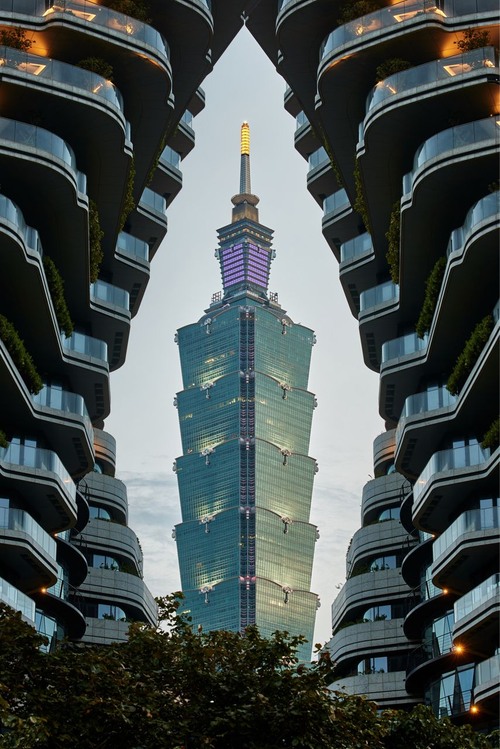 Taipei 101 - 从 Songgao Road, Taiwan