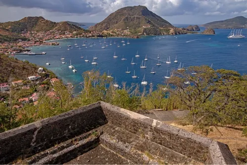 Passe de la Baleine - Aus Fort Napoléon des Saintes, Guadeloupe