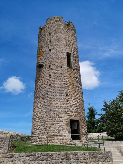 Tour de Chambles - From Below, France