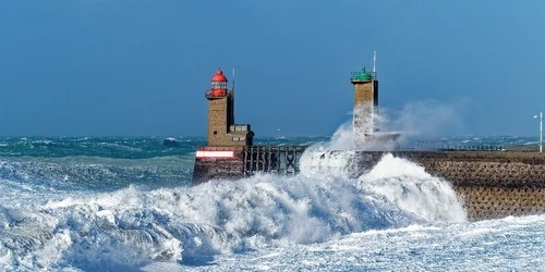 Feu de la Jetée Nord - Desde Feu de la Jetée Sud, France