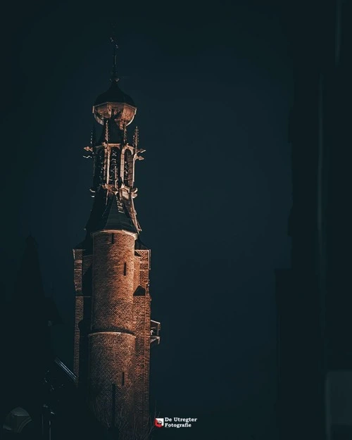 Gasthuiskapel Zaltbommel - From Below, Netherlands