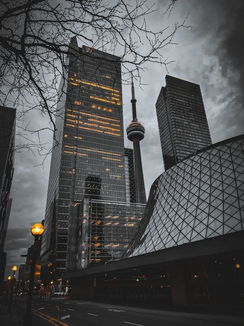 Roy Thomson Hall - From Simcoe Street, Canada