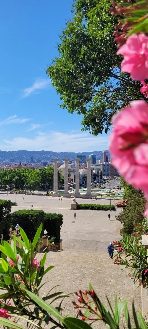 Magic Fountain of Montjuïc - From Plaça de les Cascades, Spain