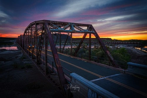 Historic Gillespie Dam Bridge - United States