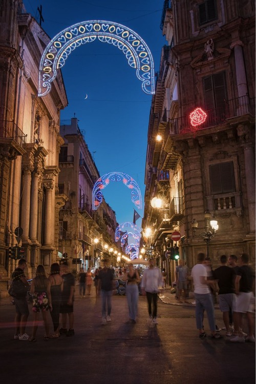Palermo - Dari Quattro Canti, Italy