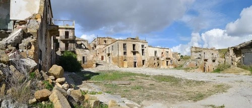 Ruins of Poggioreale - Italy