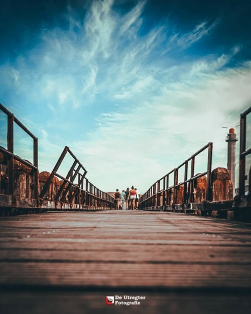 Vispier Westkapelle - Aus Bridge, Netherlands