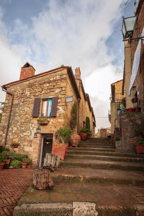 Pienza - From Via Gozzante, Italy