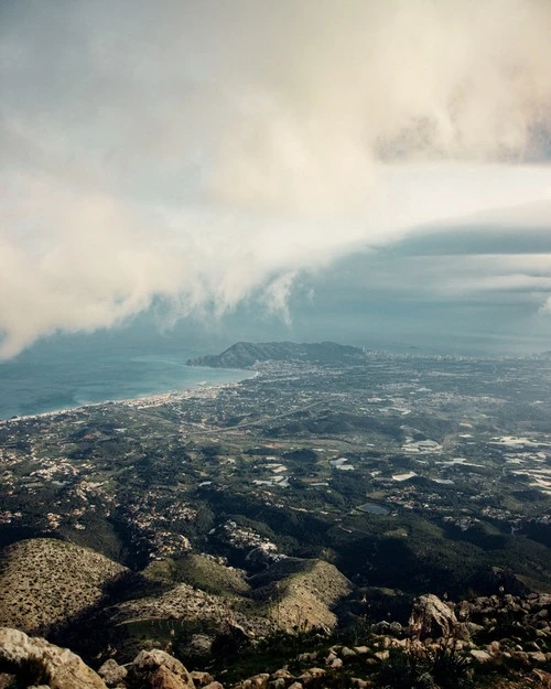 Bernia - From Top of Mount Bernia, Spain