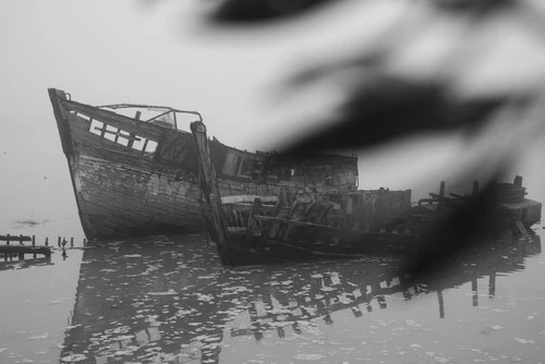 Bateau fantôme - Aus Noirmoutier, France