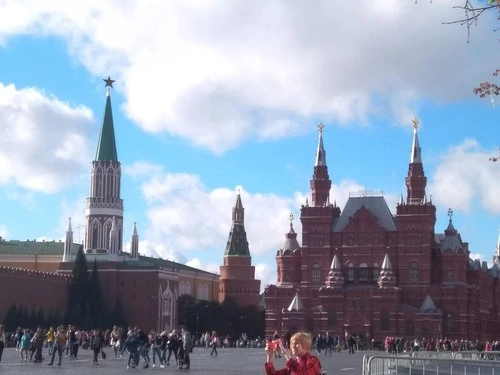 State Historical Museum & Nikolskaya Tower - From Red Square, Russia