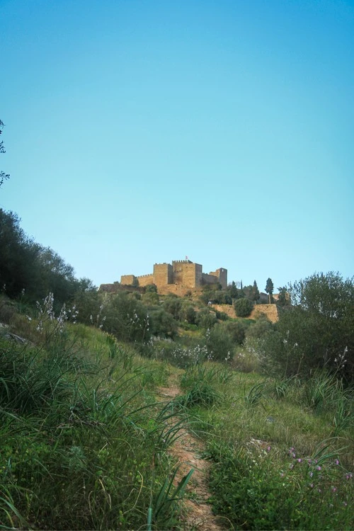 Castelo do Monsaraz - Aus From the gardens outside of the mural, Portugal