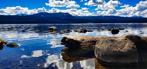 Odell Lake - Dari Highway 58 eastbound pull out, United States