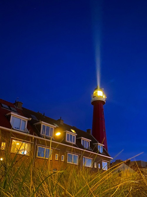 Scheveningen Lighthouse - Dari Strandweg, Netherlands