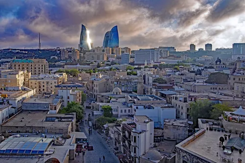 Baku - From Maiden Tower, Azerbaijan