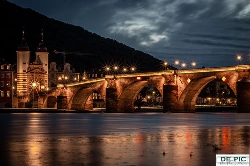 Brückenaffe & Alte Brücke Heidelberg - From Liebesstein, Germany