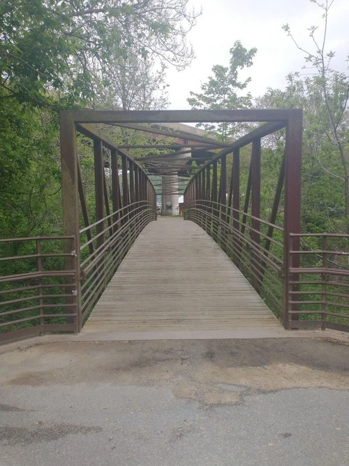 Blackwater Creek Bridge - İtibaren James River Heritage Trail, United States