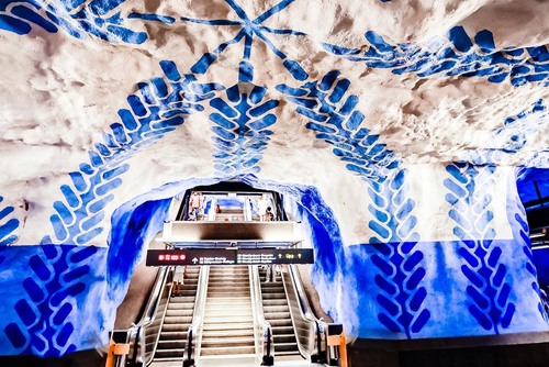 T-Centralen - Dari Subway Stockholm, Sweden