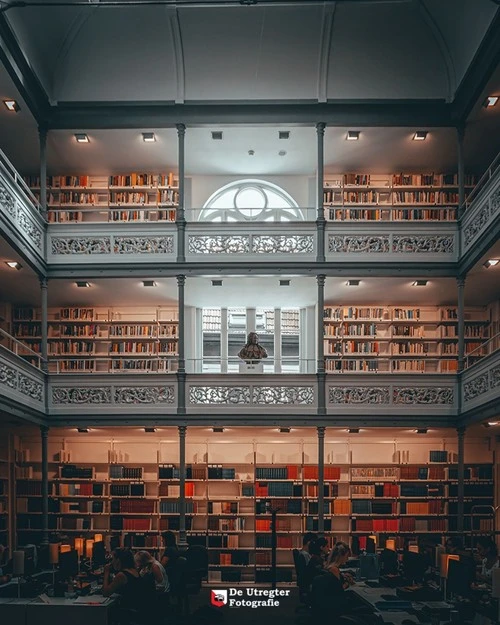 University Library - Depuis Inside, Netherlands