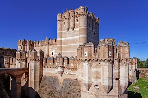 Castillo de Coca - From Entrance, Spain