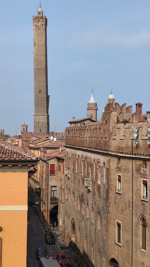 Le Due Torri - From Piazza del Francia - Bank Building, Italy