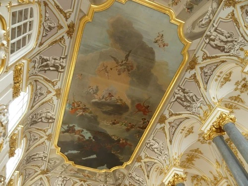 Hermitage Museum Ceiling - Des de Inside, Russia