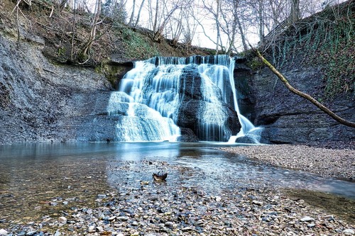 Wasserfall in Jungingen - Germany
