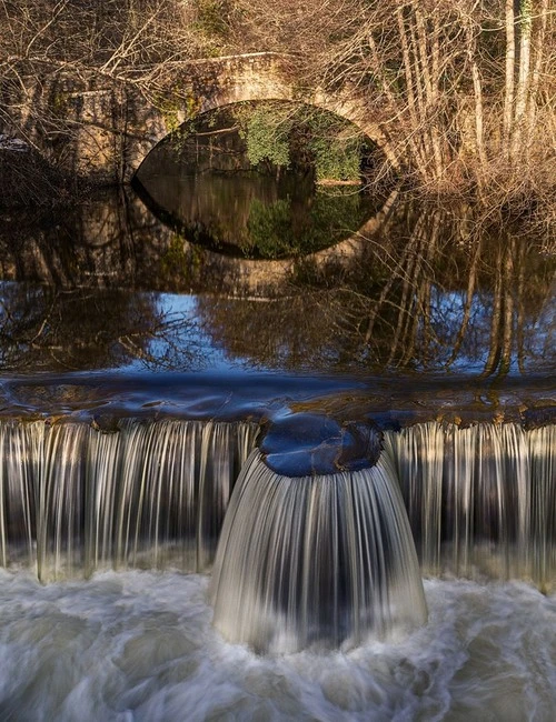 Bayas Ibaia River - Aus Bridge, Spain