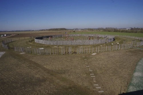 Ringheiligtum Pömmelte - Desde Aussichtsturm, Germany