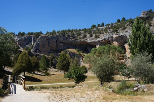 Ermita de San Bartolome - Dari Parque natural del Río Lobos, Spain