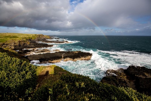 Coastline Phillip Island - Dari Southpoint Lookout, Australia