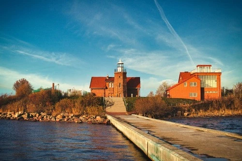 Vente Cape - Från Pier, Lithuania