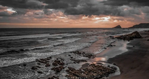 Playón de Bayas - Desde Mirador Punta de Pozaco, Spain