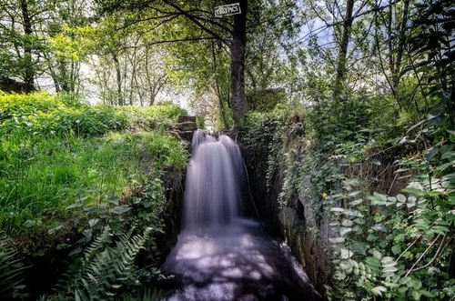 Small Waterfall - From Bridge, France