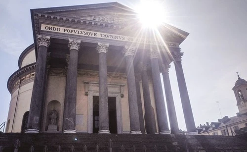 Gran Madre di Dio Church - Desde Entrance, Italy