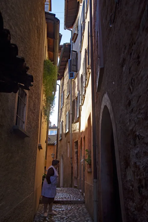 Morcote's streets - Switzerland