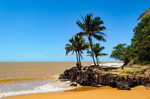 Praia de Carapebus - 从 South Side, Brazil